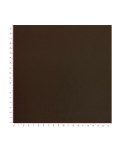 Doublure épaisse satin Marron foncé