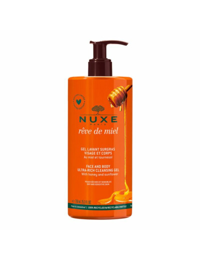 NUXE REVE DE MIEL GEL LAV SURGRAS 750ML