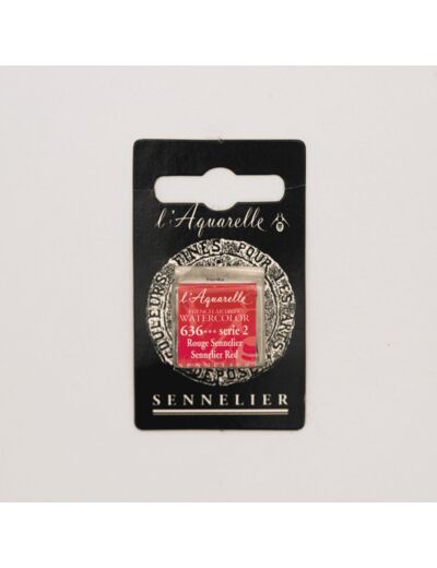 Peinture Aquarelle Extra-Fine Sennelier, 636 Rouge Sennelier S2