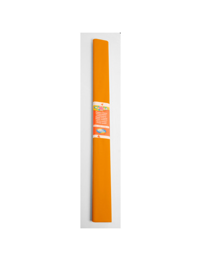 Rouleau de papier crépon - Orange