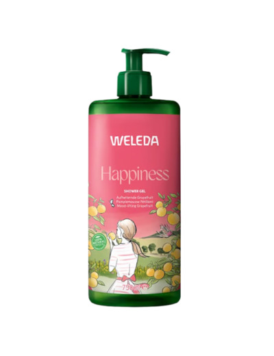 WELEDA HAPPINESS GEL DCHE PAMPLEMOU 750ML