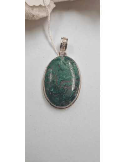 Pendentif chrysocolle argent 925 olpa1161