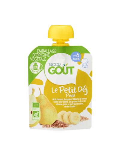 GOOD GOUT PETIT DEJ POIRE 70G