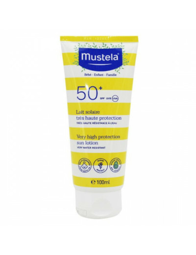 MUSTELA LAIT SOLAIRE SPF50 FAMILLE 100ML