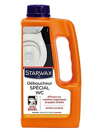 STARWAX Déboucheur spécial WC 1L