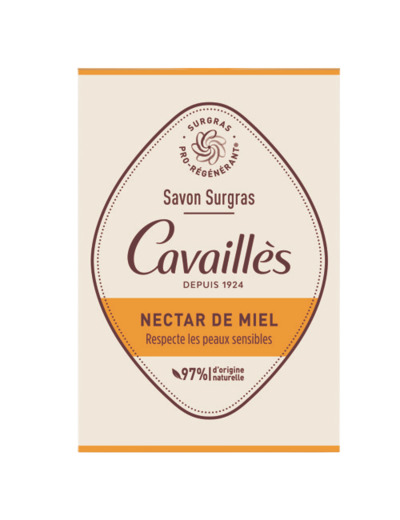 CAVAILLES SAVON NECTAR MIEL 100G