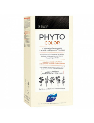 PHYTO COLORATION PERMANENTE 3