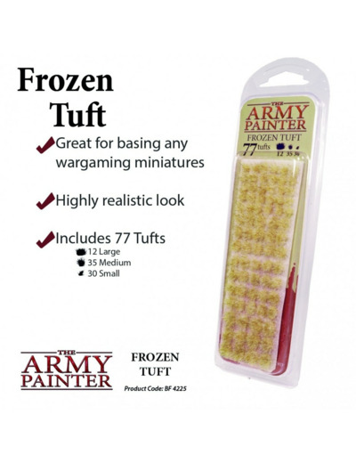 Frozen tuft