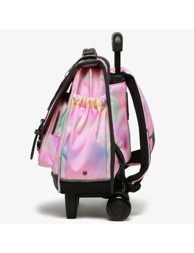 Caméléon Vintage Fantasy Cartable A Roulettes 38cm Pink Tie And Day