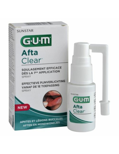 GUM AFTACLEAR SPRAY APHTES LES BUCC FL/15