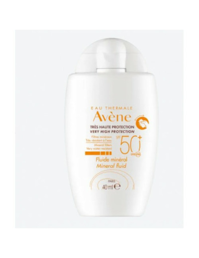 AVENE SOLAIRE SPF 50 FLUIDE MINERAL  40M