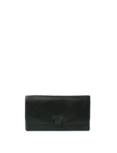 Biba Veta Grand Portefeuille En Cuir Lavé RFID VET2L Negro
