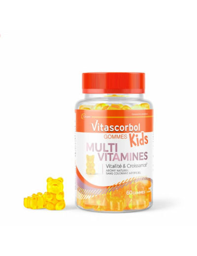 Multivitamines Kids 60 gommes Vitascorbol