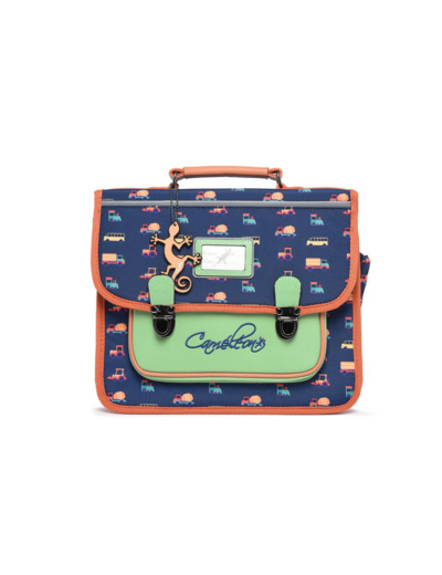 Caméléon Rétro Cartable 32cm Navy Countryside