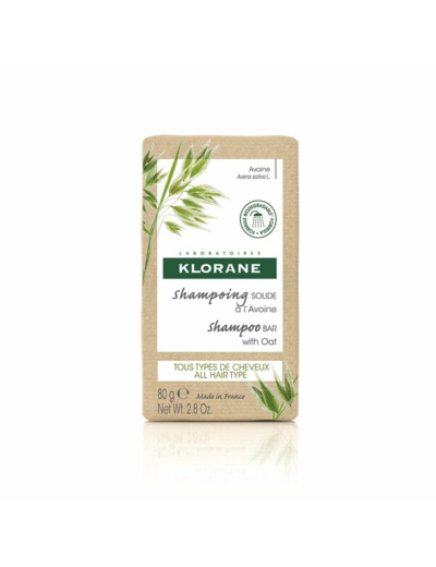 Shampooing Solide 80g Avoine Klorane