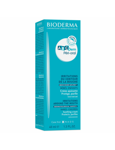 Soin Bébé Irritation Contour de la Bouche 40ml Abcderm Très Bonne Tolérance Bioderma