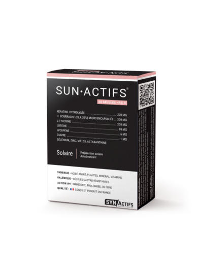 Sunactifs 30 Gelules Synactifs