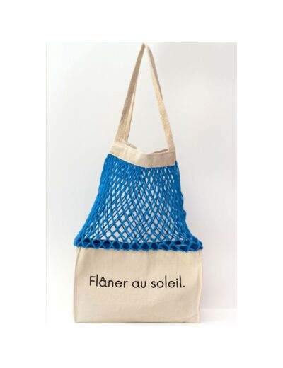 Shoppinette Filet A Provisions XL Flaner au soleil Bleu