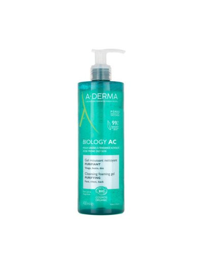 A-DERMA BIOLOGY AC GEL MOUSSANT FL400ML