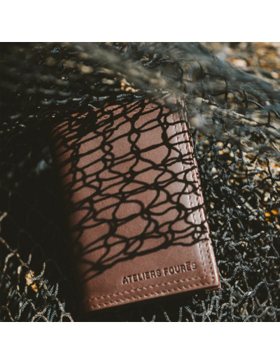 Ateliers Fourès Platon Mini Portefeuille H21 Café