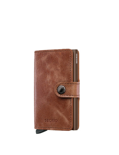 Secrid Miniwallet Vintage Porte-Cartes Cognac Brown