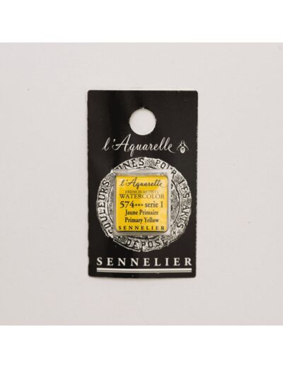 Peinture Aquarelle Extra-Fine Sennelier, 574 Jaune Primaire S1