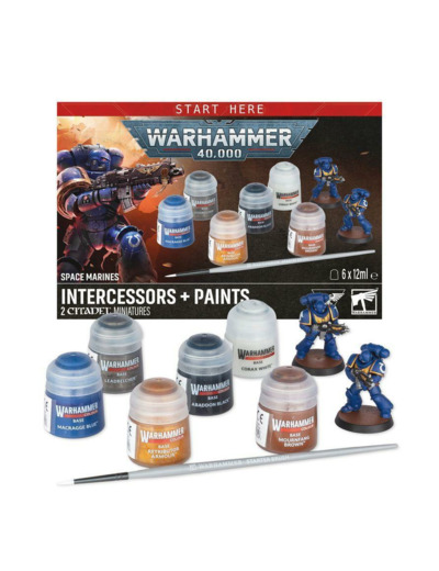 Space Marines : Intercessors + Set de Peinture