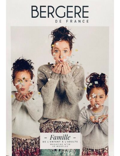 Magazine tricot 38 Famille - Bergère de France