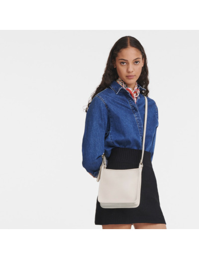 Longchamp Le Foulonné Sac Porté Travers Zippée S Papier
