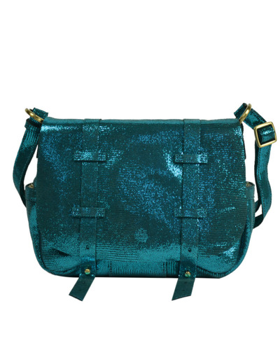 Mila Louise Bess LZ Sac Porté Travers Turquoise