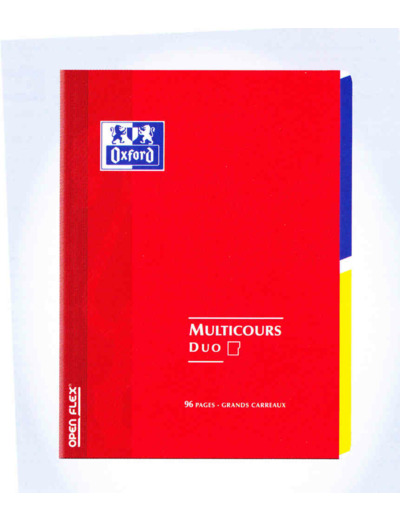 Cahier "Openflex Duo" 24x32 - 96 pages - Séyès - Polypro