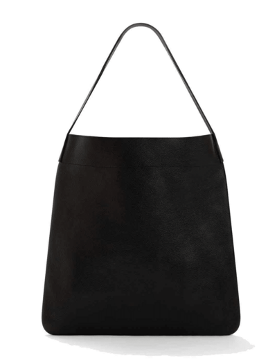 Gérard Darel Lady Sac Hobo Cuir Grainé Noir Or
