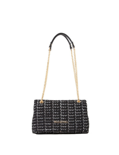 Valentino Tweedy Sac Porté Travers Nero/Multicolor