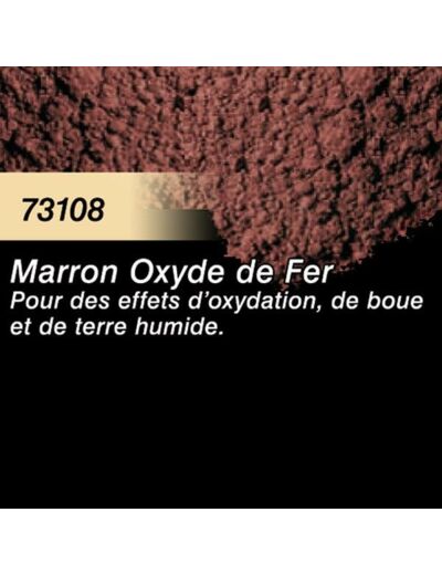 73108 – Pigment Marron Oxyde de Fer