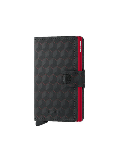 Secrid Porte-Carte Miniwallet MOP Black Red