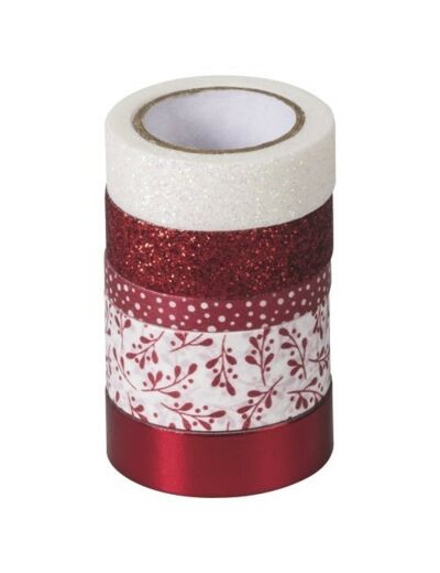 Assortiment masking tape - Rouge