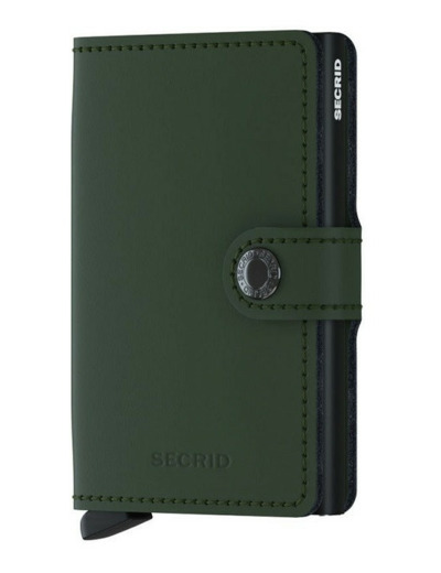 Secrid Porte-Carte Miniwallet Matte Green Black