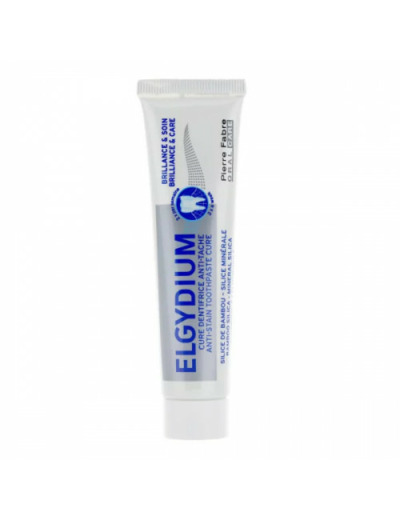 Dentifrice Anti Tache Brillance Et Soin 30ml Elgydium
