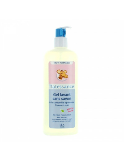 NATESSANCE BEBE GEL LAVANT FL500ML