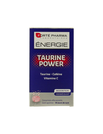 Taurine Power 30 Comprimes Effervescents Forté Pharma