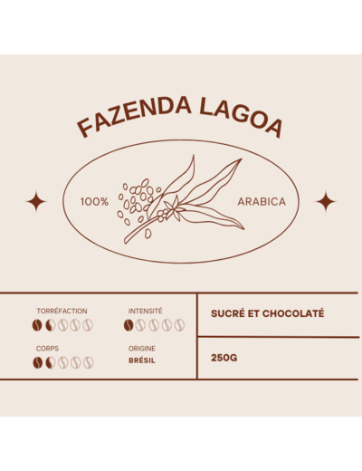 Fazenda Lagoa - Café du Brésil