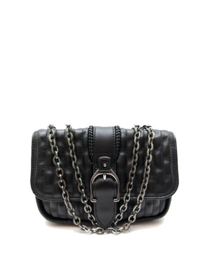 Longchamp Amazone Sac Porté Travers Matelassé Noir