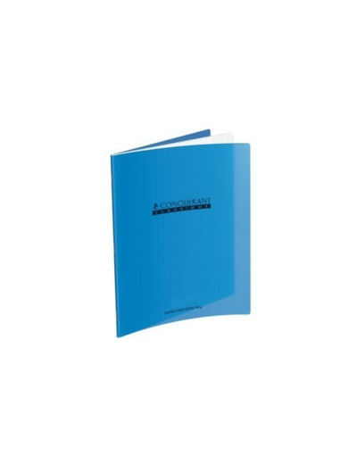 Cahier 24x32 - 140 pages - Séyès - Polypro bleu