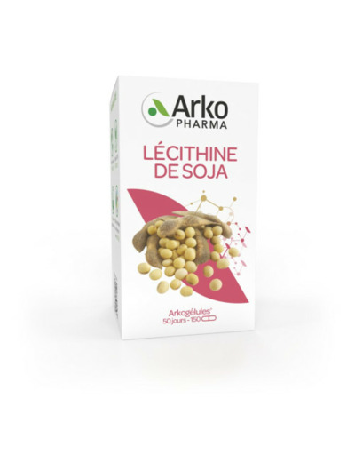 AKG LECITHINE DE SOJA BIO 150CAPS