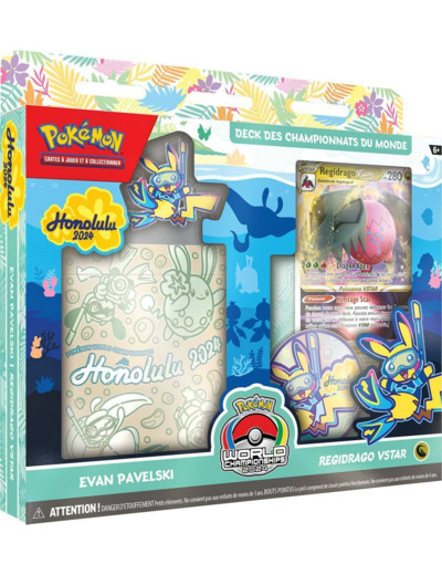Pokémon : Deck des championnats du monde 2024 Regidrago Vstar