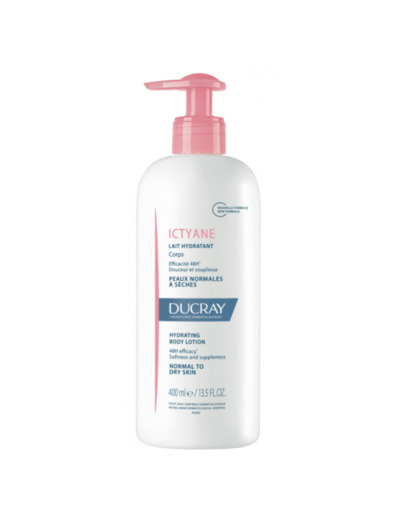 DUCRAY ICTYANE LAIT HYD CORP FL400ML