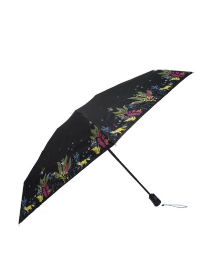 Isotoner Parapluie Mini Pliant Automatique Frise Cerf