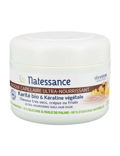 NATESSANCE MASQUE KARITE KERATINE BIO 200