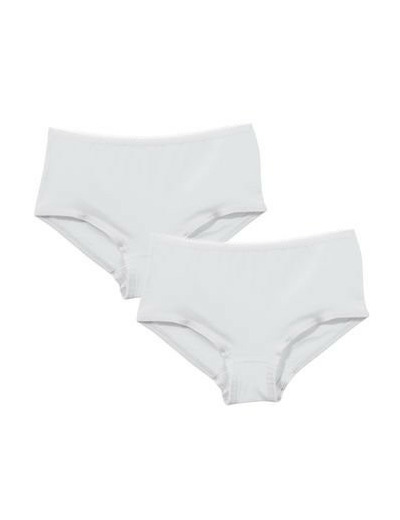 Lot de 2 shorties fille - Blanc