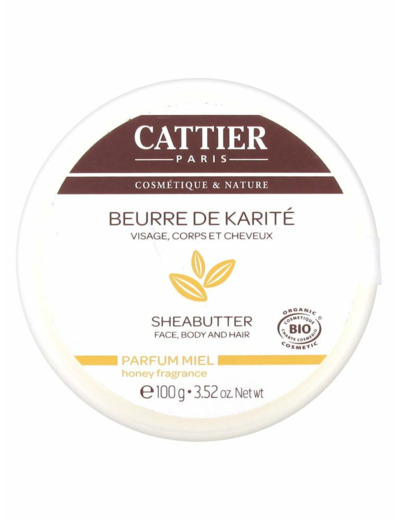 CATTIER BEUR KARITE MIEL 100G1